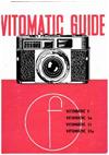 Voigtlander Vitomatic 2 a manual. Camera Instructions.